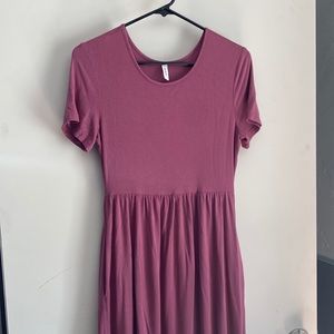 Mauve Amazon dress